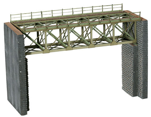 Noch 67038 Steel Bridge for Narrow Gauge Laser Cut Kit (Length 13.6cm)