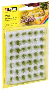 Noch 07022 Green Grass Tufts XL Mini Set 12mm (42)