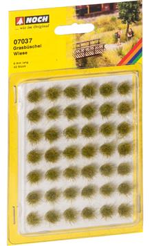 Noch 07037 Meadow Grass Tufts Mini Set 6mm (42)