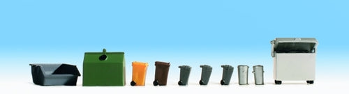 Noch 14825 Waste Containers Accessory Set - OO Scale