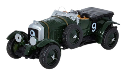 Oxford Diecast 76BB001 Bentley Blower Le Mans 1930 No.9 Birkin / Chassagne - 1:76 (OO) Scale