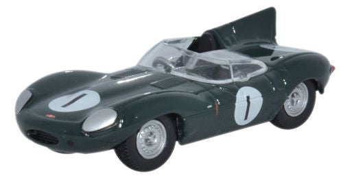 Oxford Diecast 76DTYP001 OO Scale Jaguar D Type 1956 Le Mans