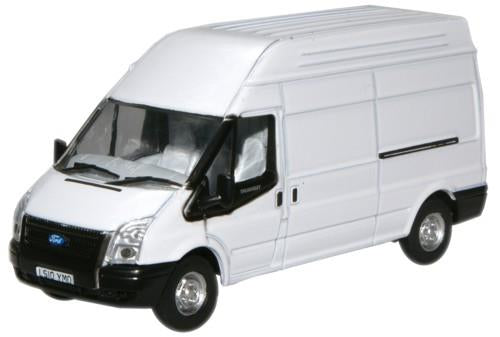 Oxford Diecast 76FT006 OO Scale Ford Transit LWB High White