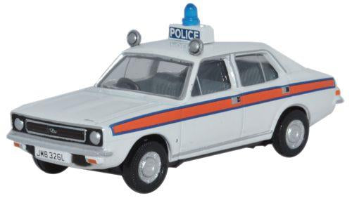 Oxford Diecast 76MAR004 OO Scale Morris Marina Cheshire Police 1.76