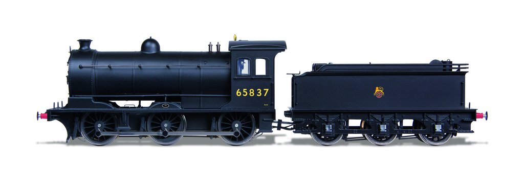 Oxford Rail OR76J27002  J27 BR (Early) No 65837 LNER Black Livery - OO Gauge