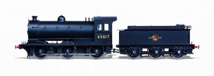 Oxford Rail OR76J27003 J27 BR(late) No.65817, Steam Locomotive, OO Gauge