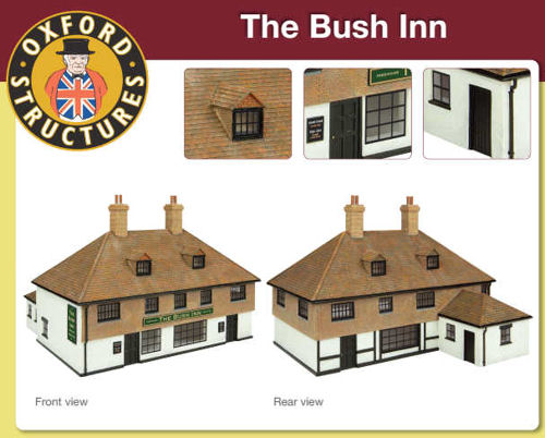 Oxford Structures OS76T002 The Bush Inn (Pre-Built)