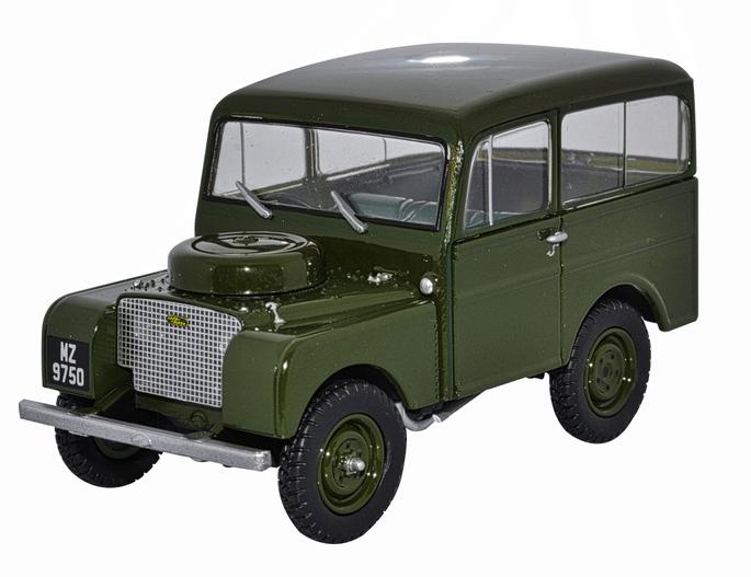 Oxford Diecast 43TIC002 Landrover Tickford in Bronze Green - 1:43 Scale (O Gauge)
