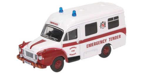 Oxford Diecast Bedford J1 Ambulance Dundalk Fire Service - OO Scale