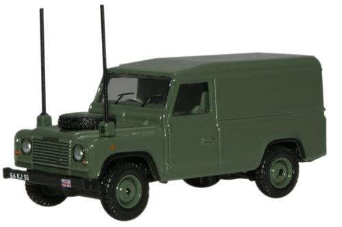 Oxford Diecast 76DEF003 Military Land rover Defender - 1:76 Scale