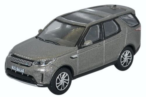 Oxford Diecast 76DIS5001 Land Rover Discovery 5 New Silver - 1:76 Scale (OO)