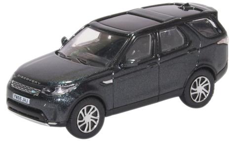 Oxford Diecast 76DIS5002 Land Rover Discovery 5 HSE LUX Santorini Black 1:76 Scale (OO)