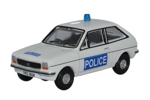 Oxford Diecast 76FF004 Ford Fiesta MkI Essex Police - OO Scale
