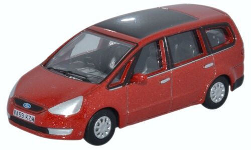 Oxford Diecast 76FG003 Ford Galaxy Tango Red - 1:76 (OO) Scale