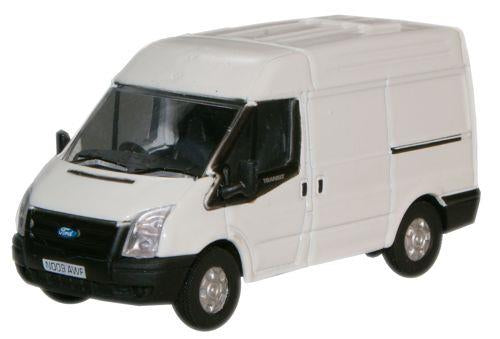 Oxford Diecast 76FT001 Ford Transit MkV Frozen White - 1:76 (OO) Scale