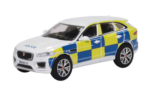 Oxford Diecast 76JFP004 Jaguar F Pace Police - OO Scale