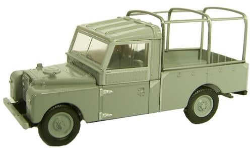Oxford Diecast 76LAN1109001 Land Rover Series I 109'' Frame Grey - OO Scale