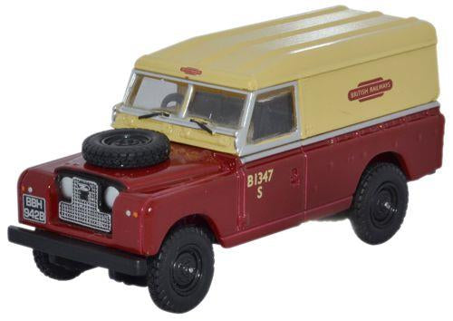 Oxford Diecast 76LAN2001 Land Rover Series II British Rail - 1:76 (OO)