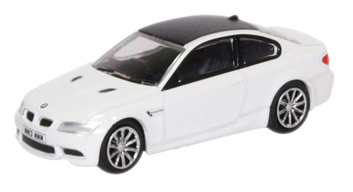 Oxford Diecast 76M3001 BMW M3 Coupe E92 Mineral White - 1:76 Scale (OO)