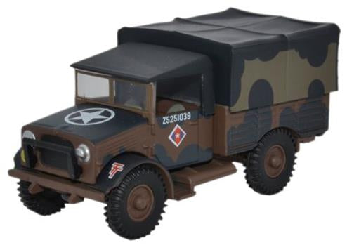 Oxford Diecast 76MWD001 Bedford MWD British Army Mickey Mouse - OO Scale