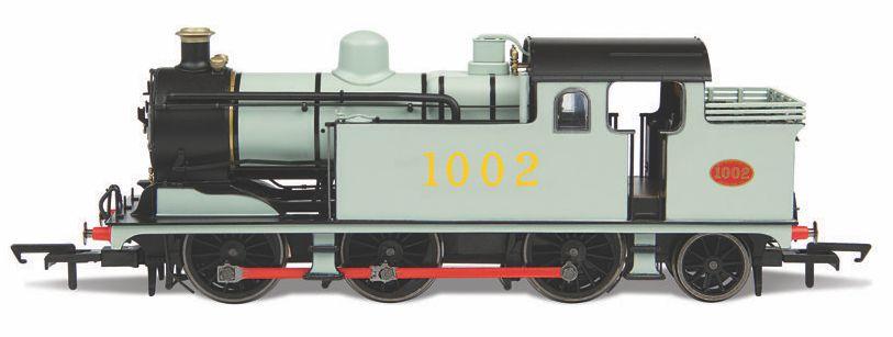 Oxford Rail OR76N7001 GER K85 (N7) 0-6-2 Steam Locomotive Number 1002 in Grey Livery - OO Gauge