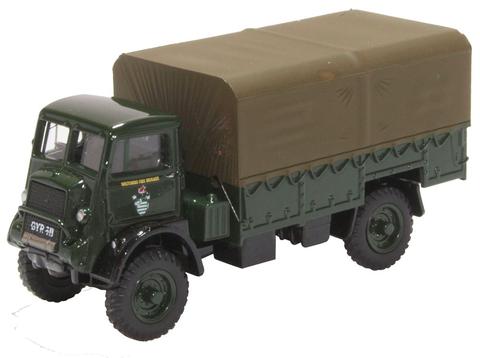 Oxford Military 76QLD006 Bedford QLD Wiltshire Fire Brigade - 1:76 (OO) Scale