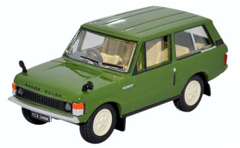 Oxford Diecast 76RCL001 Range Rover Classic Lincoln Green - OO Scale