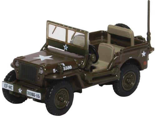 Oxford Diecast 76WMB003 Willys MB US Army - 1:76 Scale