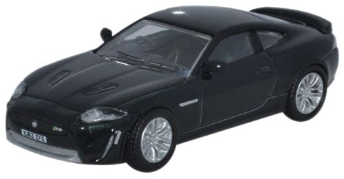 Oxford Diecast 76XKR004 Jaguar XKR-S Coupe Ultimate Black - 1:76 Scale (OO)
