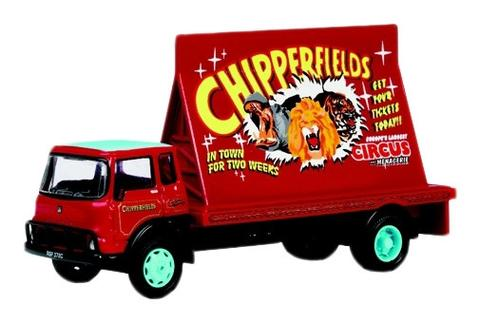 Oxford Diecast CH013 Chipperfield Advertising Board Vehicle - 1:76 Scale ** 1 Only in Stock. Pre-owned but original packing intact Certificate 1976 of 2500 ****