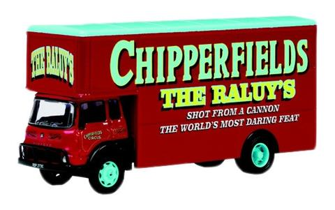 Oxford Diecast CH014 Chipperfield TK Pantechnicon - 1:76 Scale ** 1 Only in Stock. Pre-owned but original packing intact Certificate 2333 of 2500 ****