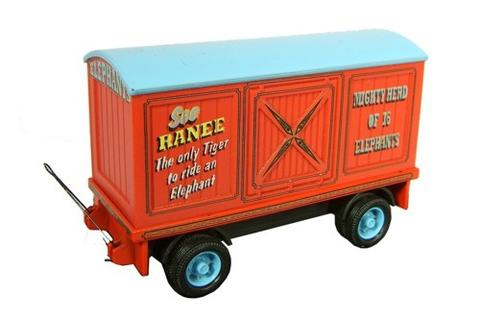Oxford Diecast CH016B Chipperfield Elephant Trailer - 1:76 Scale ** 1 Only in Stock. Pre-owned but original packing intact Certificate 283 of 2500 ****B