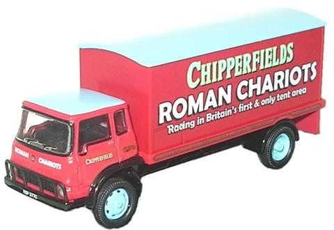 Oxford Diecast CH018 Chipperfield TK Box Van - 1:76 Scale ** Only 1 in Stock. Pre-owned but original packing intact - Certicificate 2378 of 2500**