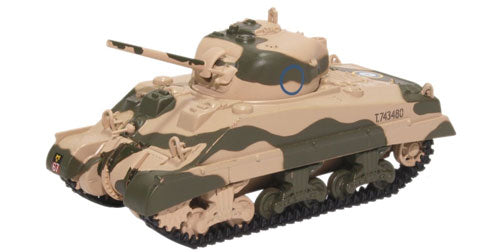 Oxford Military 76SM001 Sherman Tank MkIII 10th Armoured Division 1942 (1:76)