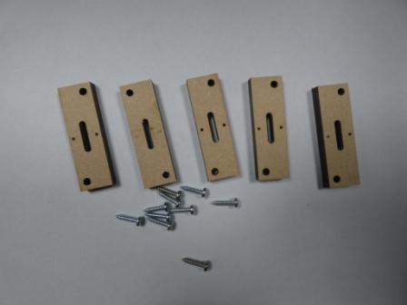 M.R.S Seep Point Motor Mounts (5) - 6mm thickness