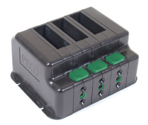 Peco PL-50 Switch Modules with End Caps (3)