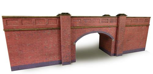 Metcalfe PN146 Brick Railway Bridge Card Kit - N Scale