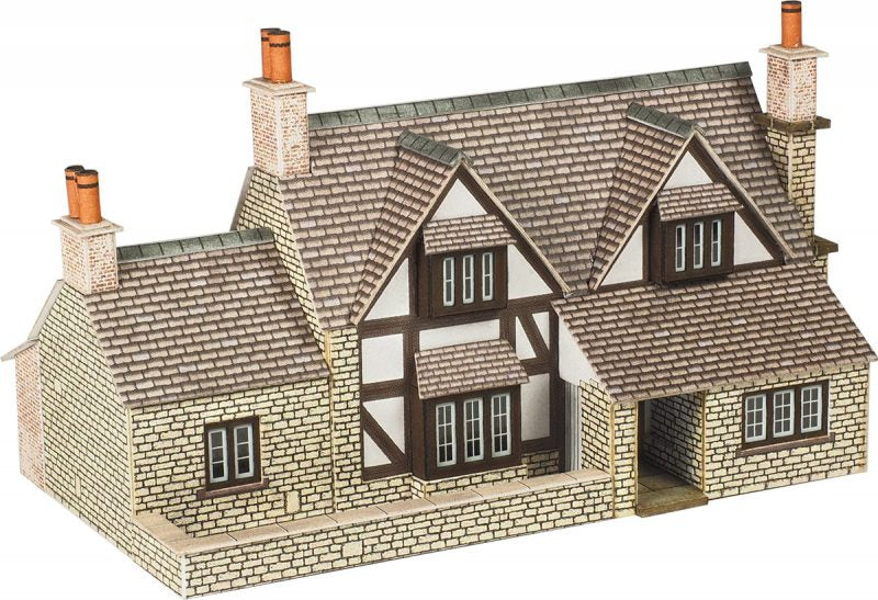 Metcalfe PN167 Town End Cottage Card Kit - N Scale