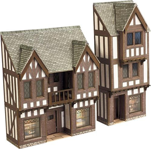 Metcalfe PN190 Low Relief Timber Framed Shop Card Kit - N Scale