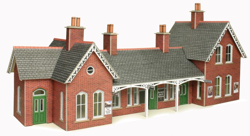 Metcalfe PO237 Country Station  Card Kit - OO / HO Scale