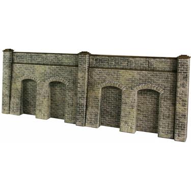 Metcalfe PO245 Retaining Wall Stone Style Card Kit - OO / HO Scale