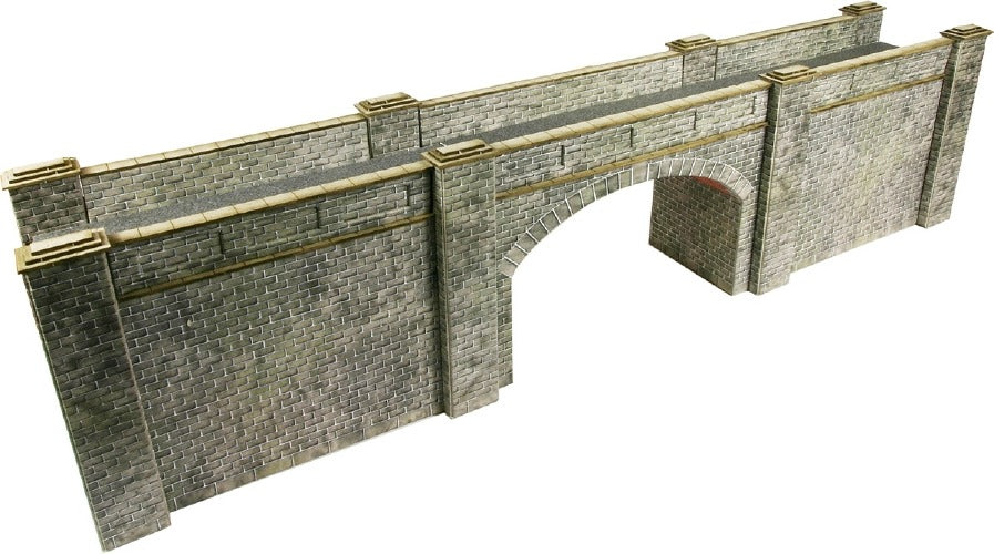 Metcalfe PO247 Railway Bridge in Stone Card Kit - OO / HO Scale