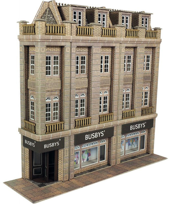 Metcalfe PO279 Low Relief Department Store Kit - OO / HO Scale