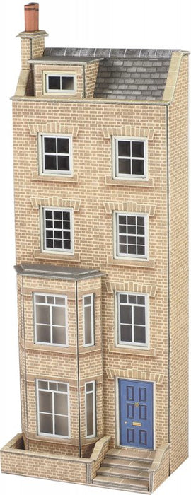 Metcalfe PO373 Town House Front Card Kit - OO / HO Scale