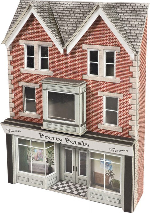 Metcalfe PO374 Low Relief Shop Front No7 High St Card Kit - OO / HO Scale