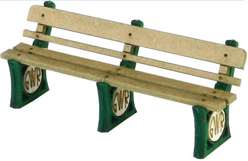Metcalfe PO501 GWR Benches (Laser Cut Card Kit)  - OO / HO Scale