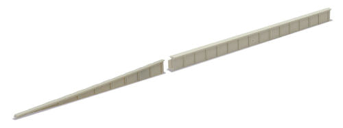 Peco NB-27 Concrete Platform Edging 145mm (5) - N Scale