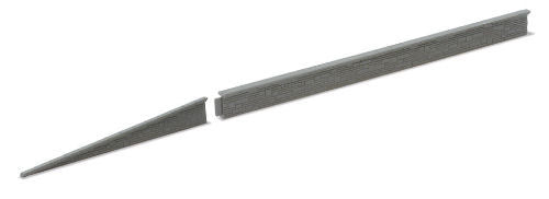 Peco NB-67 Stone Plaform Ramp Edging Kit (Makes 2 Ramps) - N Scale