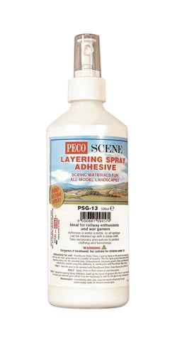 Peco PSG-13 Pecoscene Layering Adhesive (500ml)