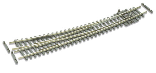 Peco SL-E386F Curved Right Hand Point Code 55 (Electrofrog) - N Gauge